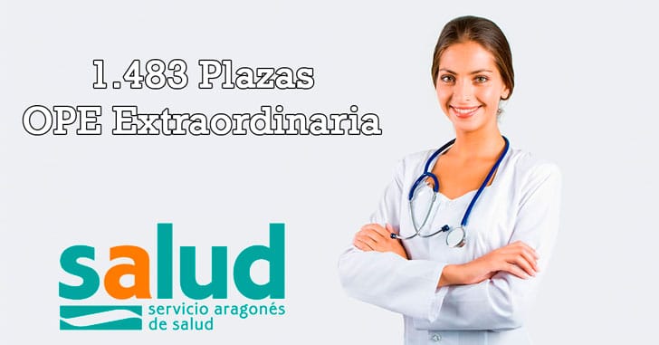 Desbloqueadas las 1.483 plazas sanitarias para Aragón