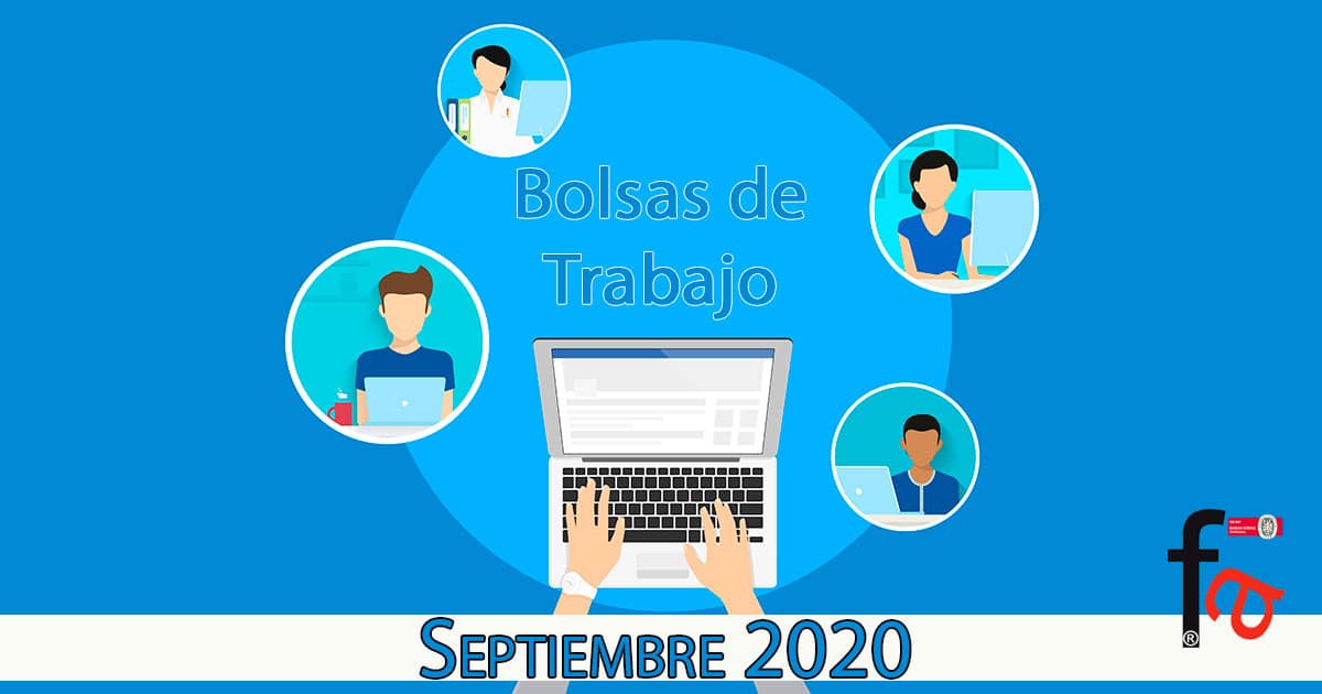 bolsas de trabajo abiertas en sanidad 2020