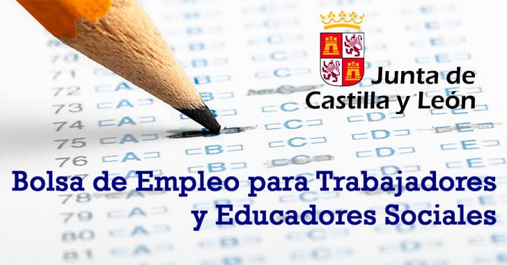 Bolsa de Empleo para Trabajadores y Educadores Sociales en Castilla y León