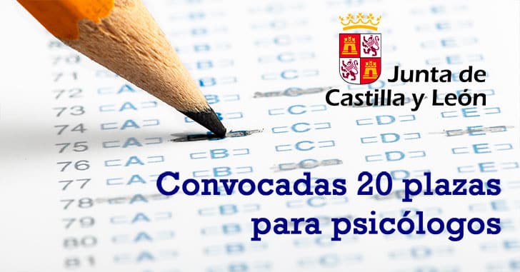Castilla y León convoca 20 plazas para psicólogos