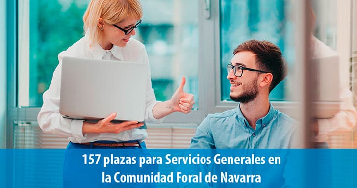 157 plazas para Servicios Generales en la Comunidad Foral de Navarra