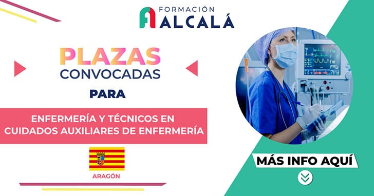 Aragón convoca 1.113 plazas para enfermería y 491 para TCAE